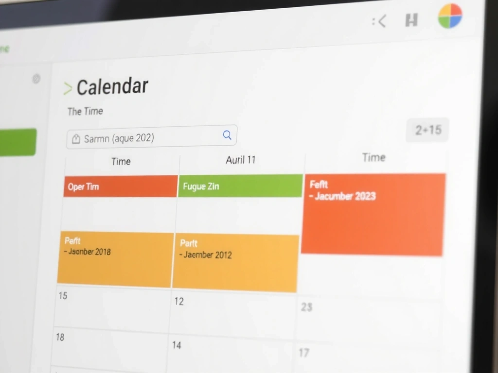 Calendrier de disponibilités